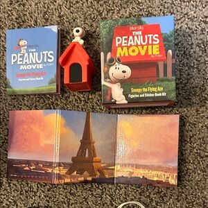 The Peanuts Movie (Snoopy the Flying Ace Figurine, Sticker Booklet)